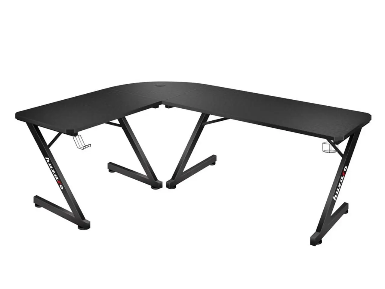 Billede 5 - Gamingbord hjørne - Huzaro Hero 7.0, sort