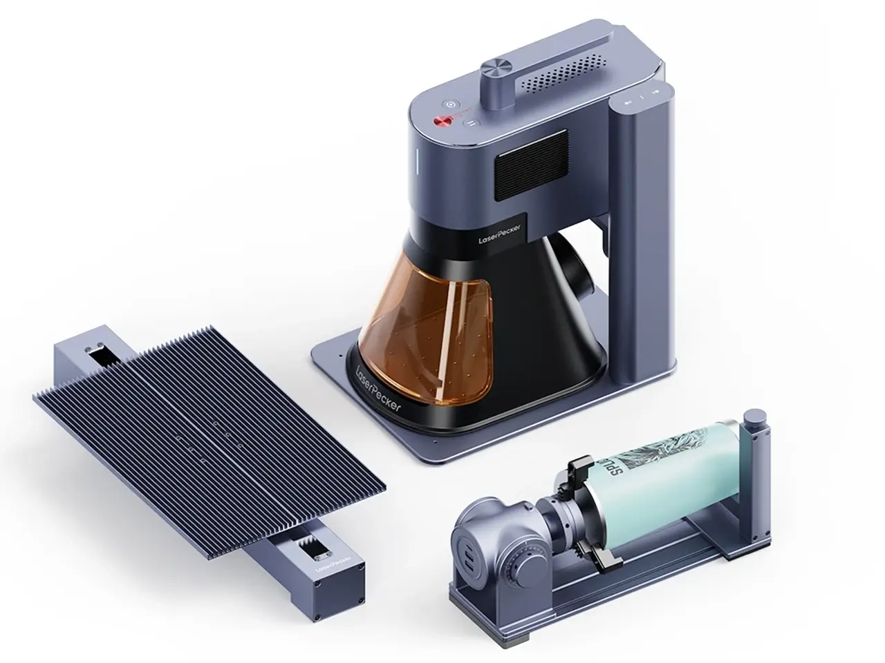 Billede 1 - LaserPecker LP5 Fiber + Diode Laser Pakke