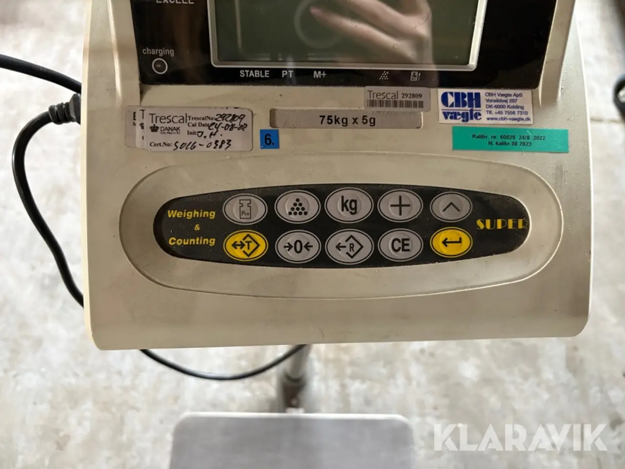 Billede 10 - Vægt Excell Super - 75kg x 5g