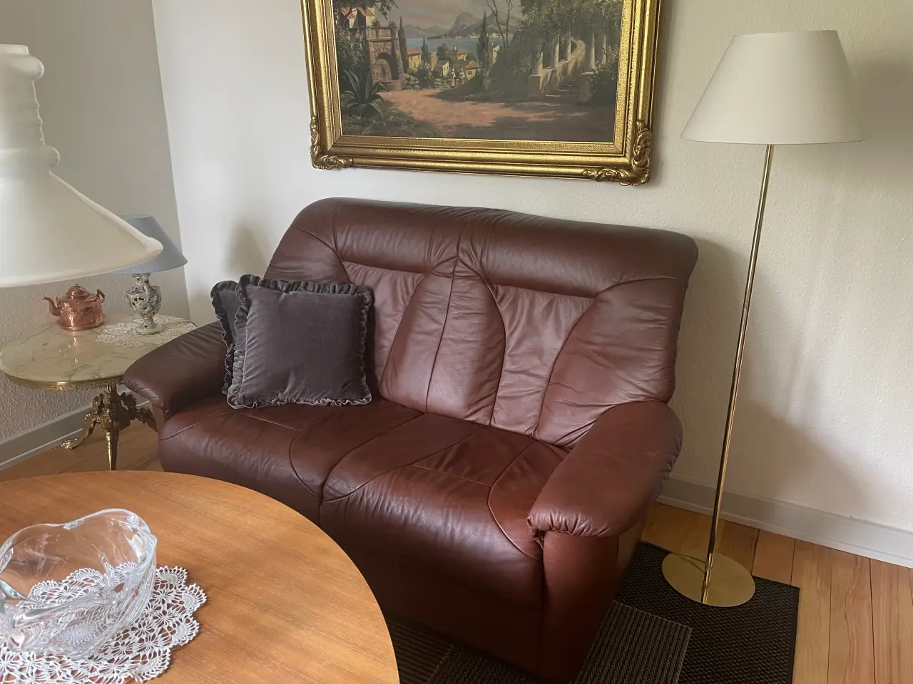 Billede 2 - Lædersofa 2pers