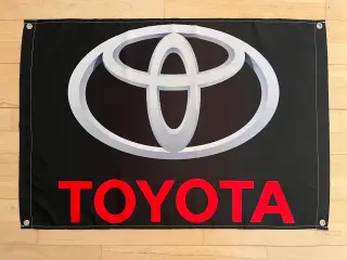 Flag med Toyota