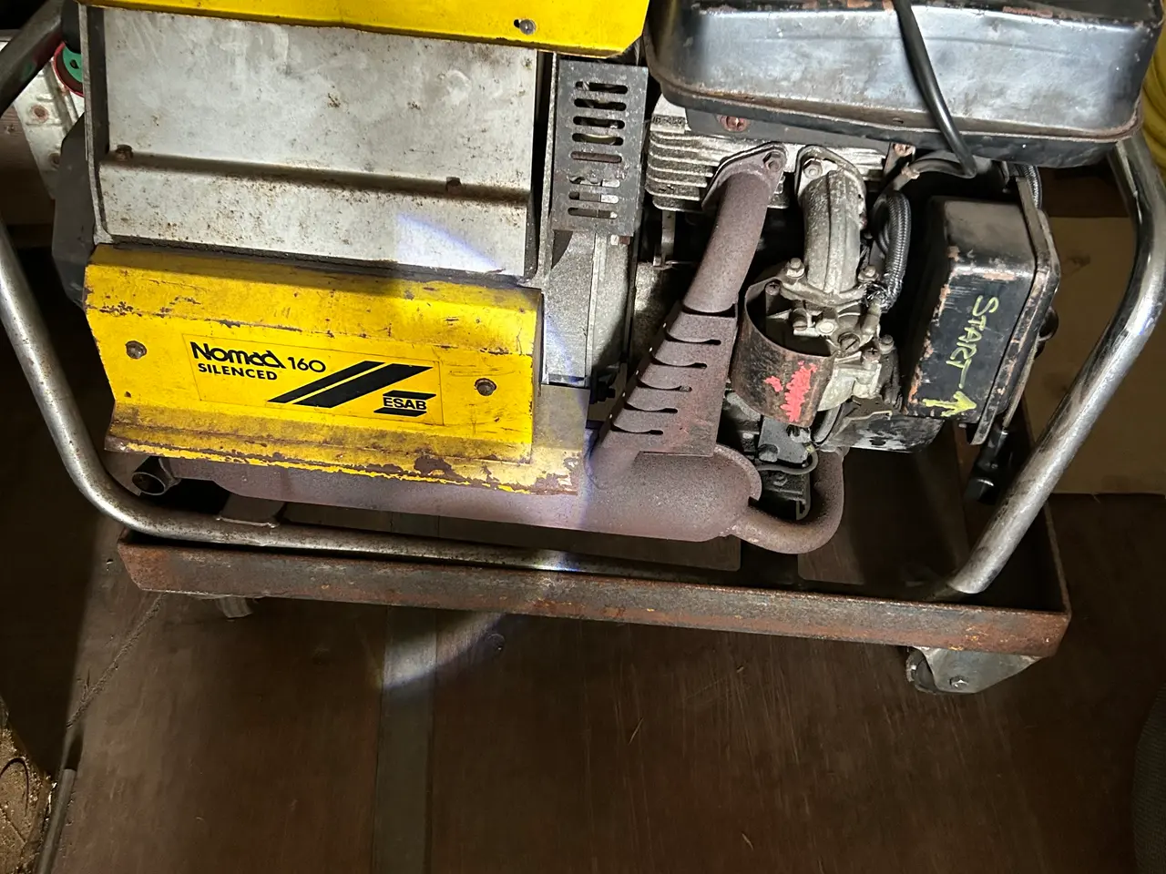 Billede 1 - Svejseværk, ESAB Nomad 160 Silenced, benzin.