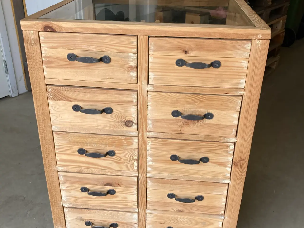 Billede 1 - Kommode glasskab 