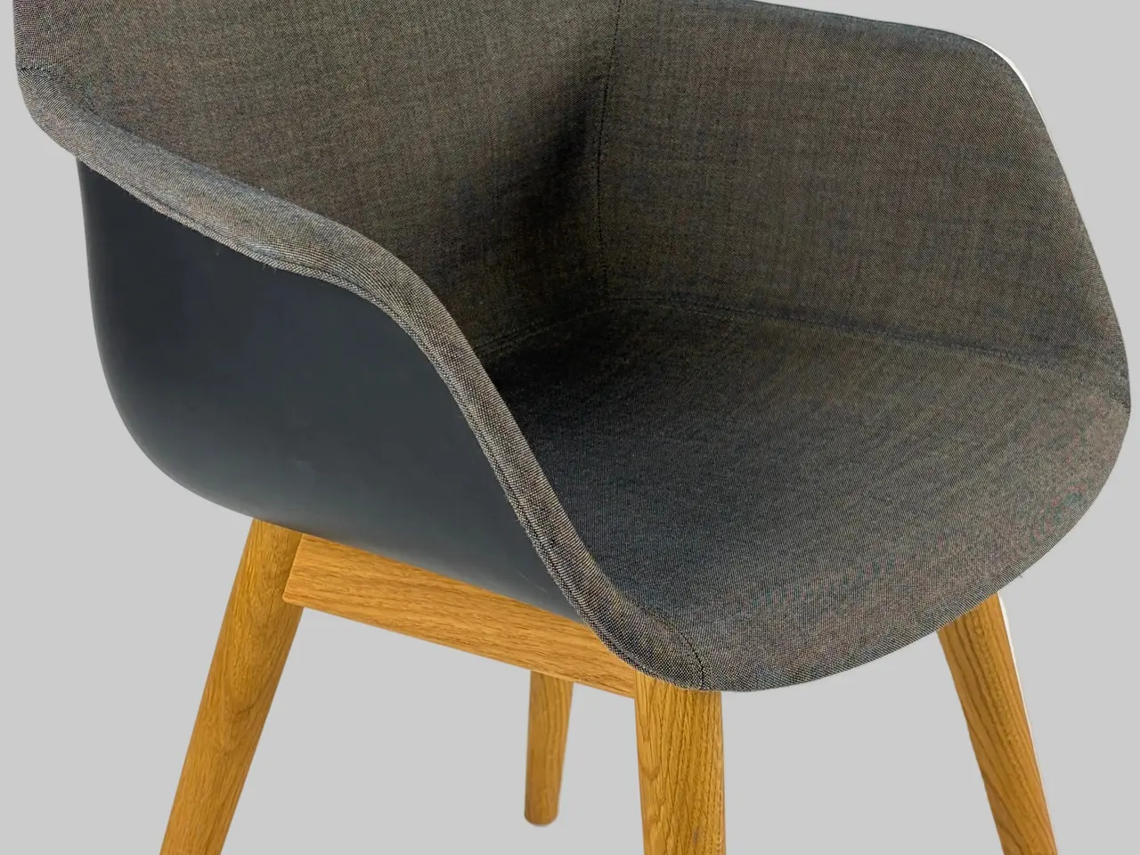 Billede 5 - Four Design FourMe 44 Stol – Grå/Sort/Eg Stel