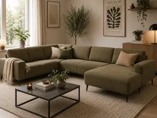 Hjort knudsen Copenhagen hjørnesofa med chaiselong Højrevendt Brego 3593 stof
