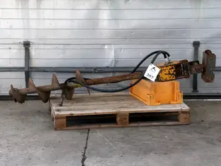 Hydraulisk pælebor til minigraver, ø ca 250mm
