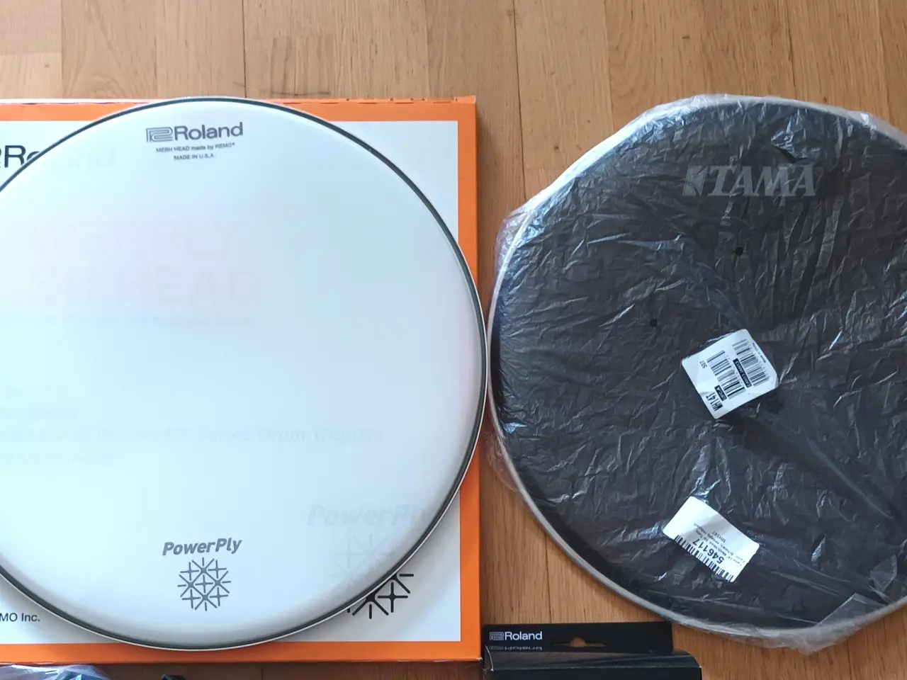 Billede 1 - Roland MH2-14 14" Mesh Head + Tama 14" Mesh Head