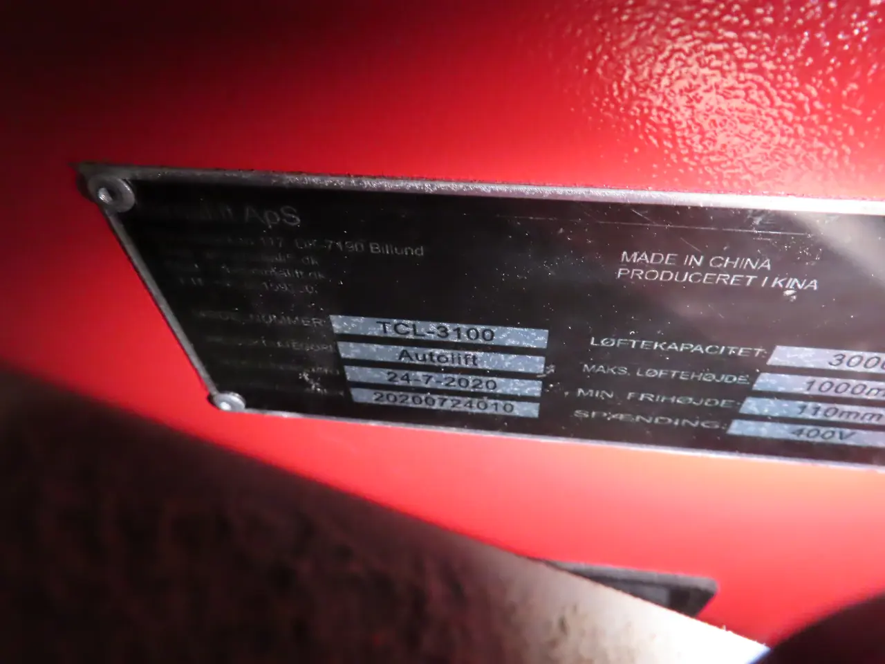Billede 16 - Autolift NIMALIFT TCL-3100