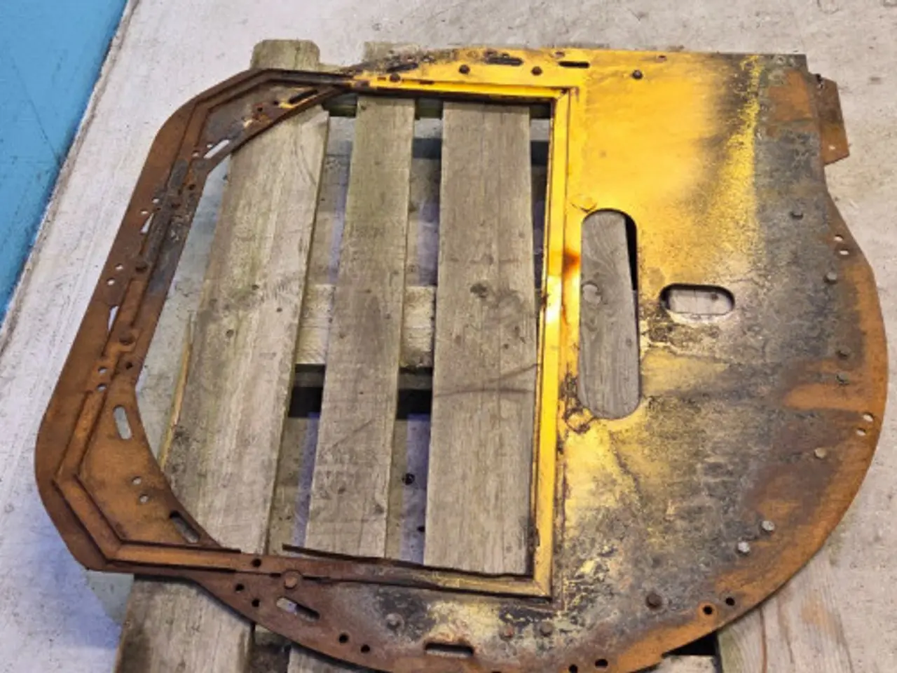 Billede 9 - New Holland FX40 Blæserhus Plade 84434695