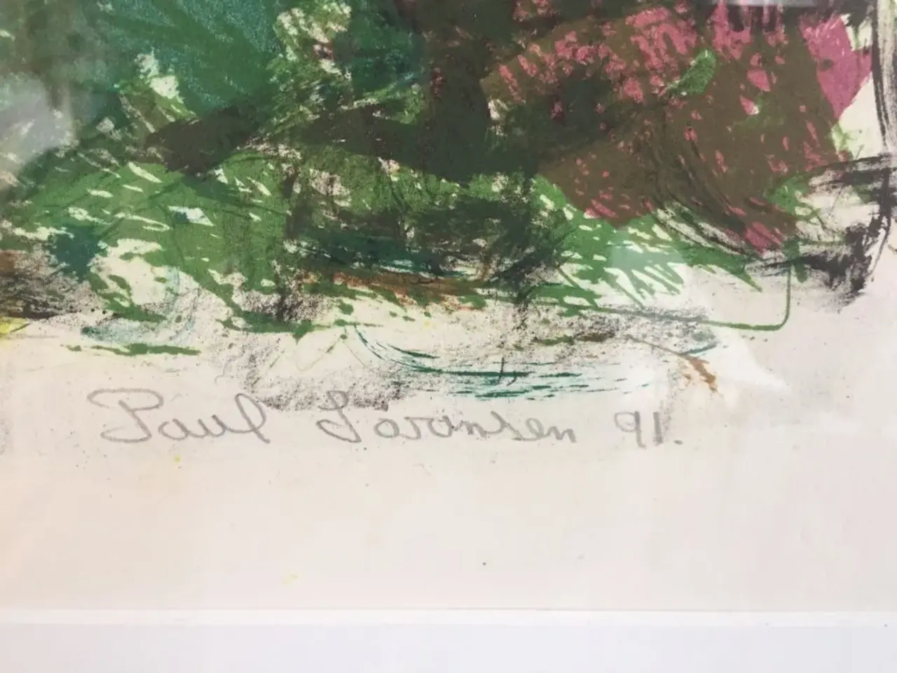 Billede 3 - Poul Sørensen Litografi