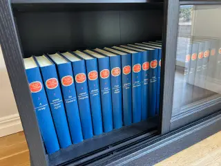Den Store Danske Encyklopædi – komplet blå bogseri