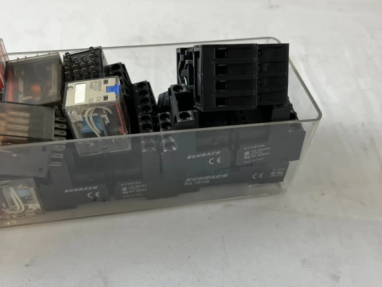 Billede 11 - Schrack PT570024 PT570730 relæ parti 24VDC 230VAC