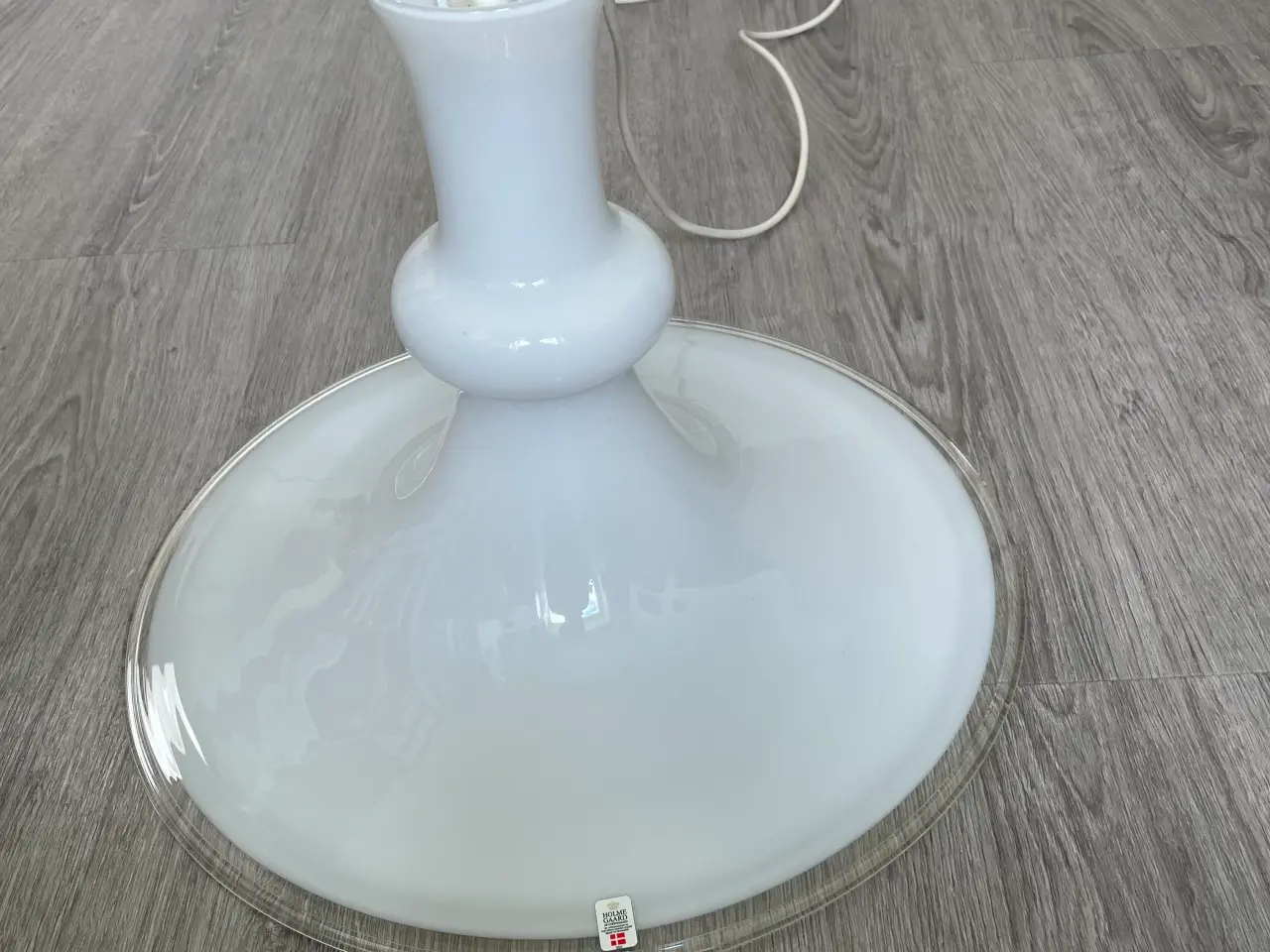 Billede 1 - Loftslampe Holmegaard 