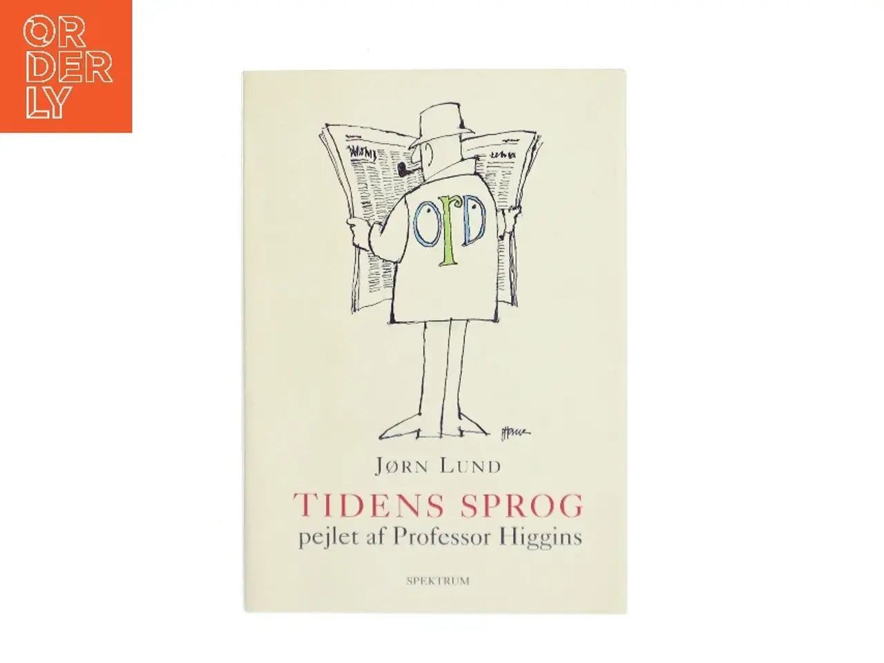Billede 1 - Tidens Sprog af Jørn Lund (Bog)