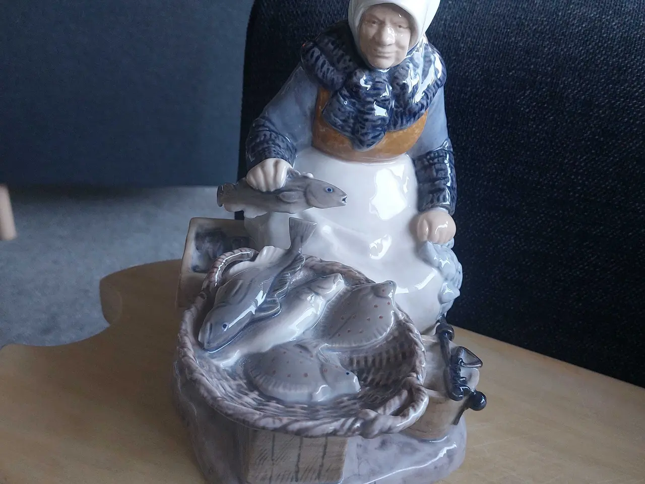 Billede 1 - Bing og Grøndahl fiskerkone