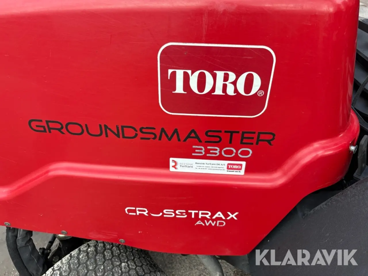 Billede 6 - Græsslåmaskine Toro Groundmaster 3300 crosstrax AVD