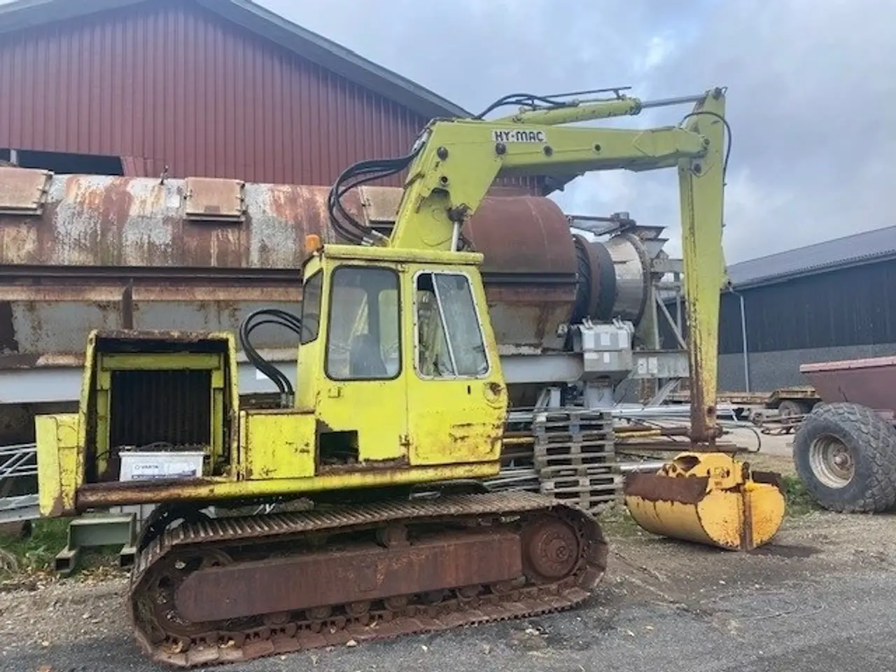 Billede 2 - Hymac 590 med BSV gravegrab