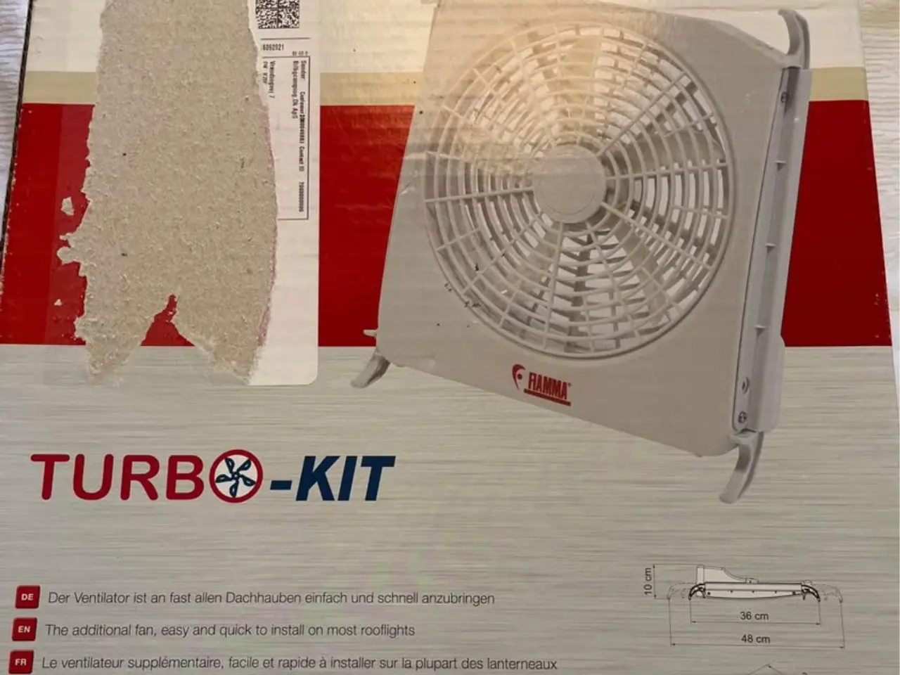 Billede 1 - Fiamma ventilator