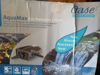 Oase 12000 pumpe +Oase filtersæt