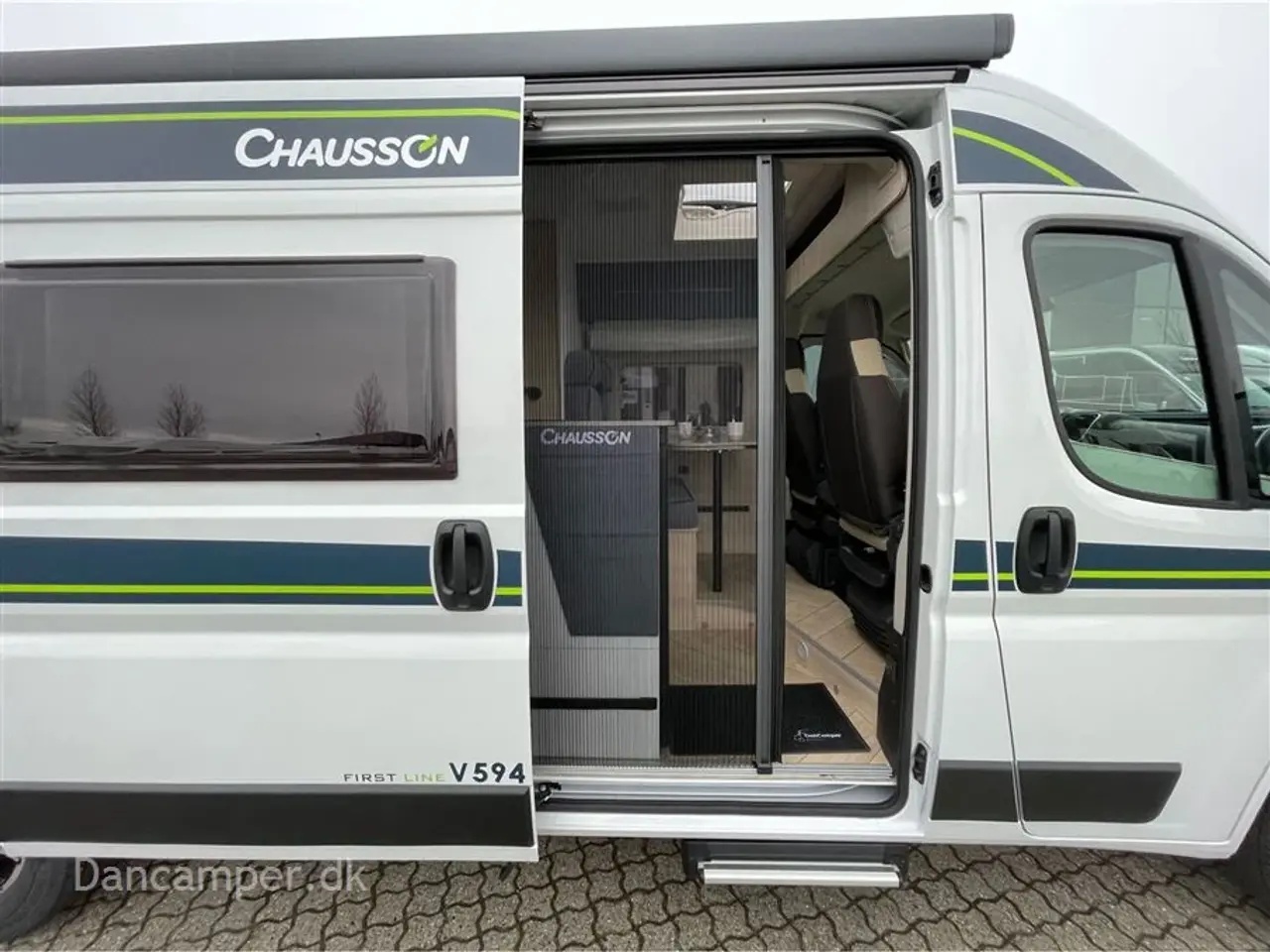Billede 12 - 2026 - Chausson First Line V594 Super spændende, kort van med dobbeltsenge på tværs i bag. 2,2, L motor , 140 HK, solcelle, 8-trin aut m.m.