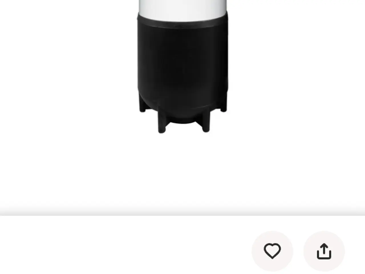 Billede 7 - 15L 200 bar stålflaske med ventil og fod