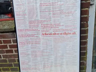 Plakat med berømte citater