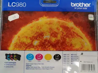 Brother -LC980 alle 4 farver