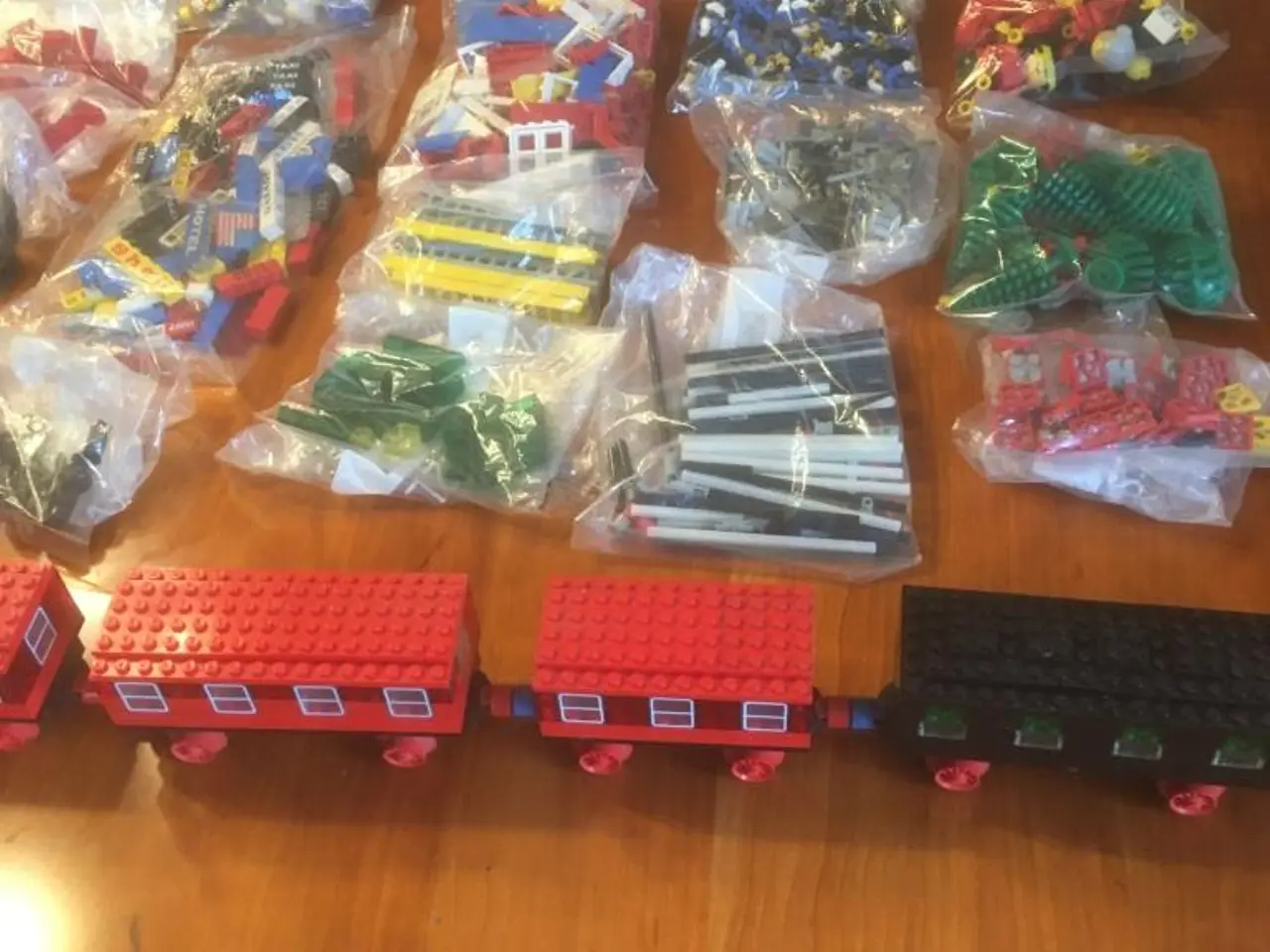 Billede 5 - Retro. Lego tog mm.