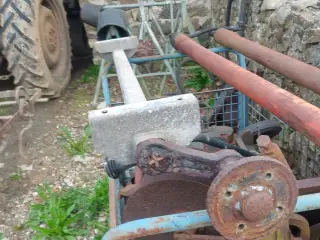 Vogn aksel 1300 kg last