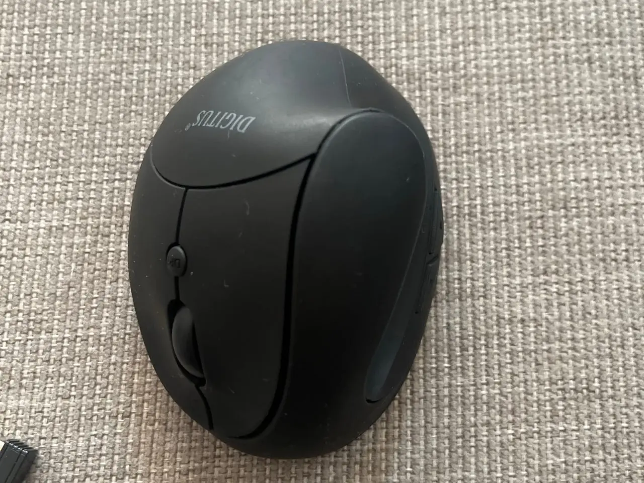 Billede 3 - Digitus DA-20155 ergonomisk vertikal trådløs mus, sort