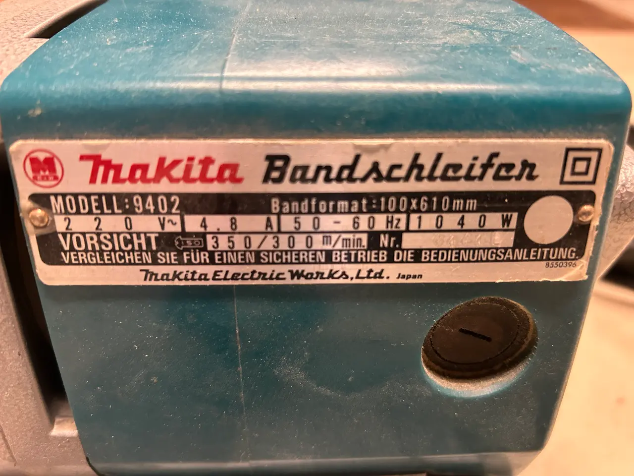 Billede 2 - Makita båndsliber.
