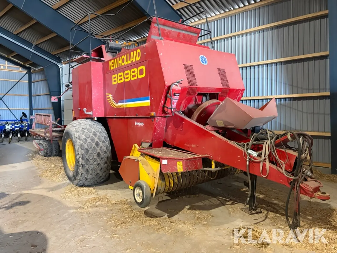 Billede 3 - Ballepresser New Holland Bb980 med ballevogn