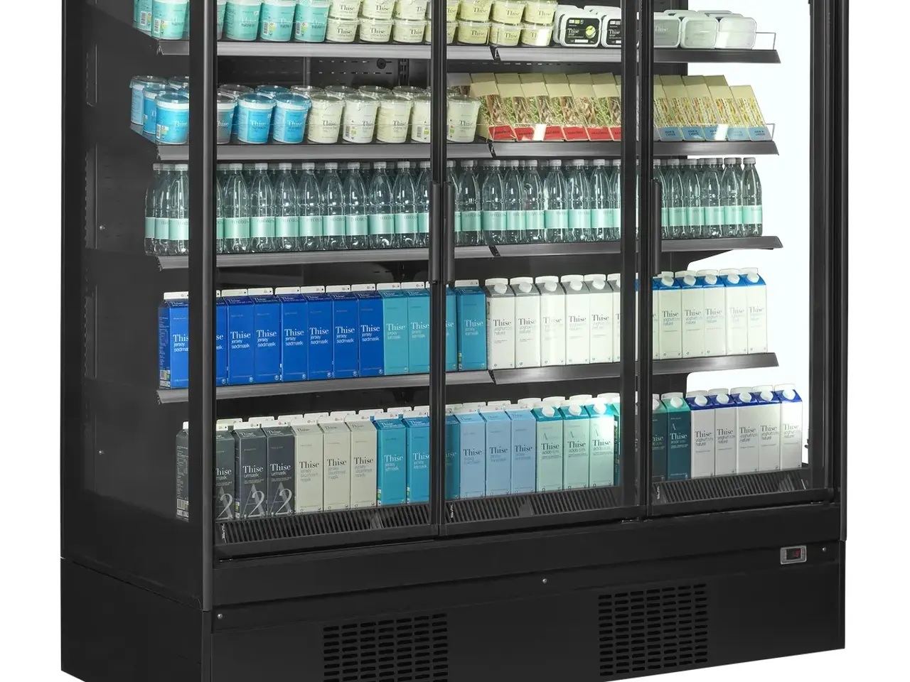 Billede 3 - Tefcold Multideck køler med glasdøre – EXTRA1875CD