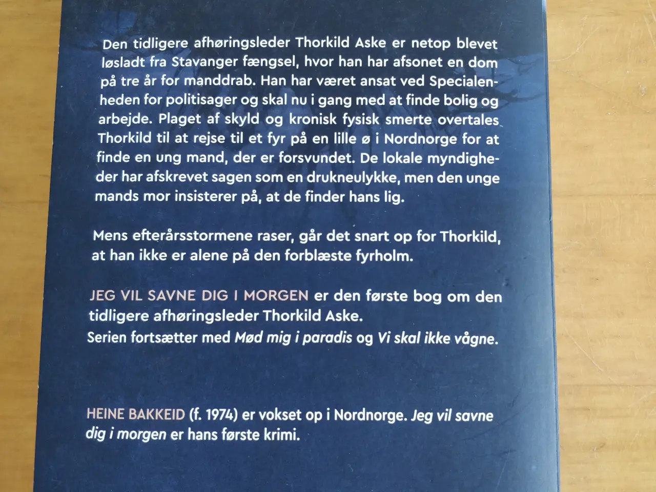 Billede 4 - Jeg vil savne dig i morgen, Heine Bakkeid