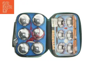 Petanque sæt med kugler fra Sports Play (str. 24x16,5x8 cm)