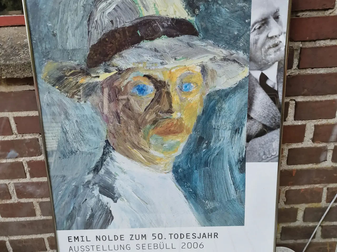 Billede 1 - EMIL NOLDE udstillingsplakat 