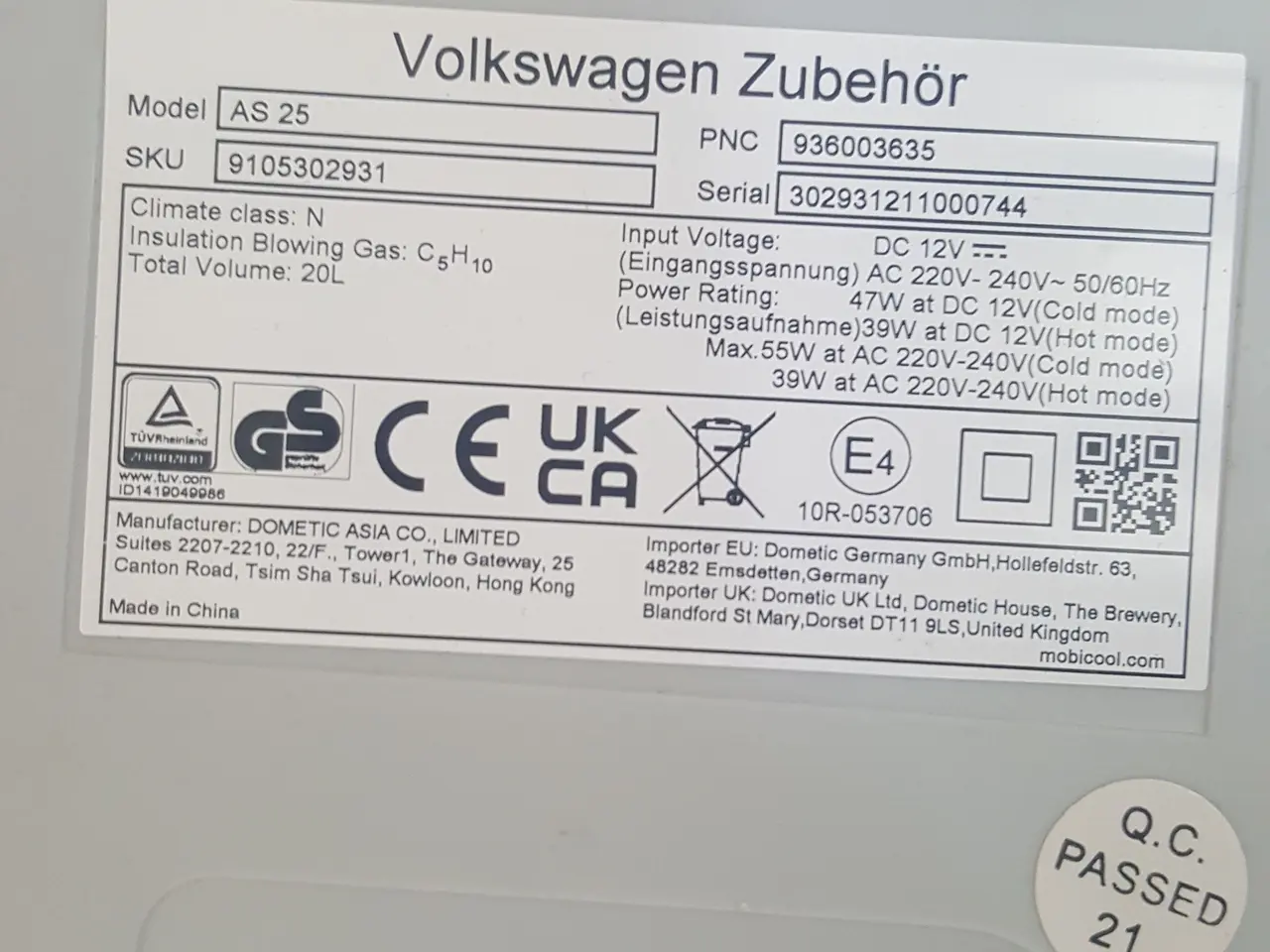 Billede 2 - VW Køleboks / Varmeboks