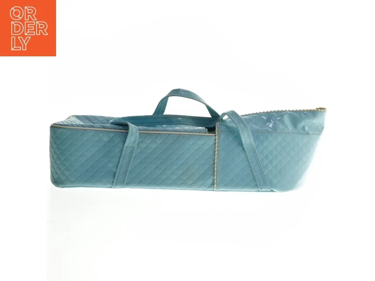 Billede 3 - 1950'er Dukke med babylift vugge MCM(str. 37 cm)