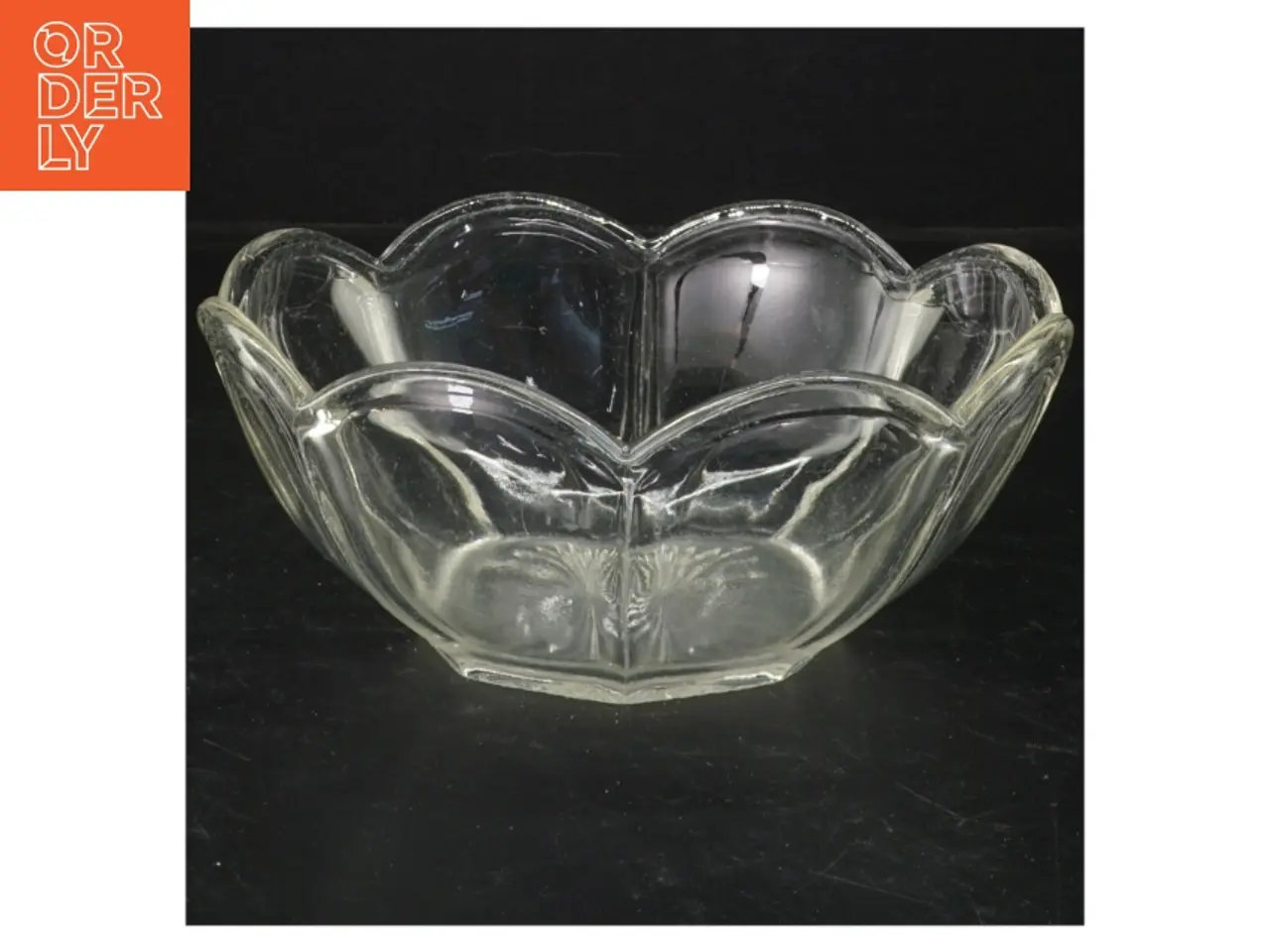Billede 1 - Glas skål (str. Ø 17 cm)