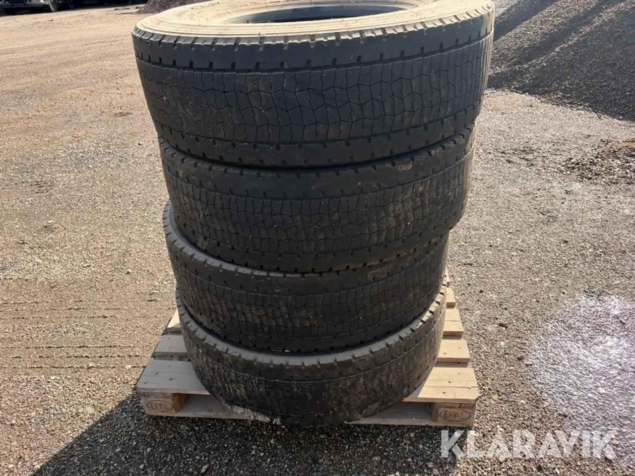 Billede 2 - Dæk Bridgestone Ecopia 315/70R22,5 træk 4 styk