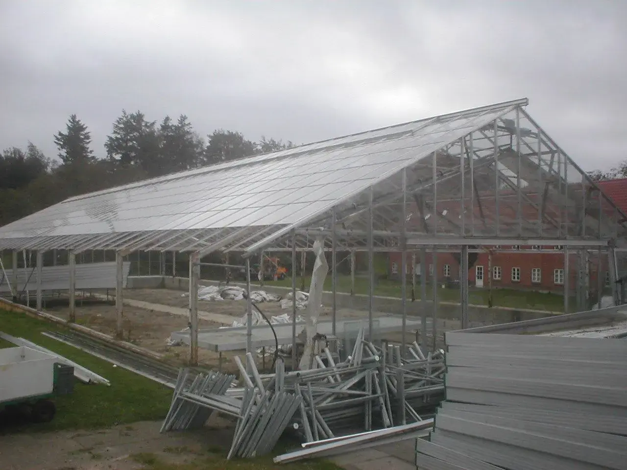 Billede 1 - Stort drivhus