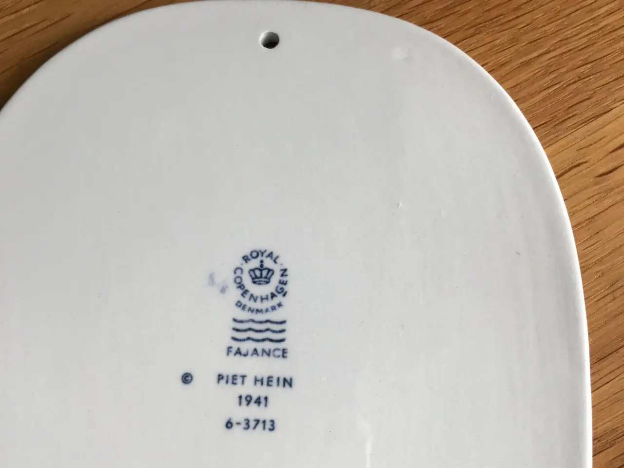 Billede 2 - Piet Hein Platte - Royal Copenhagen