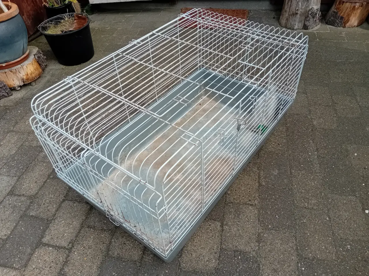 Billede 1 - Brugt större kaninbur