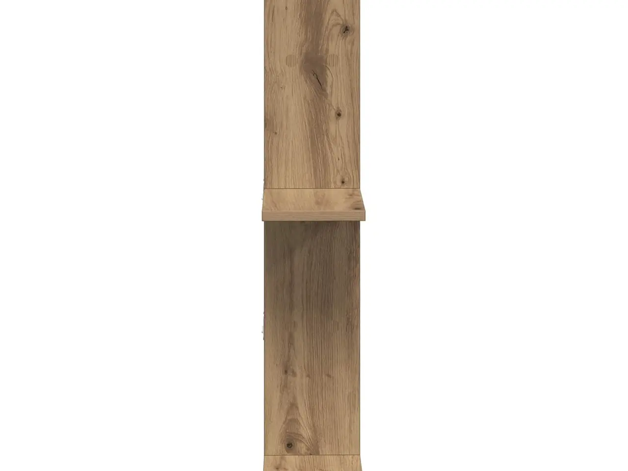 Billede 5 - Væghylde i artisan-eg 61 x 15 x 102 cm i konstrueret træ