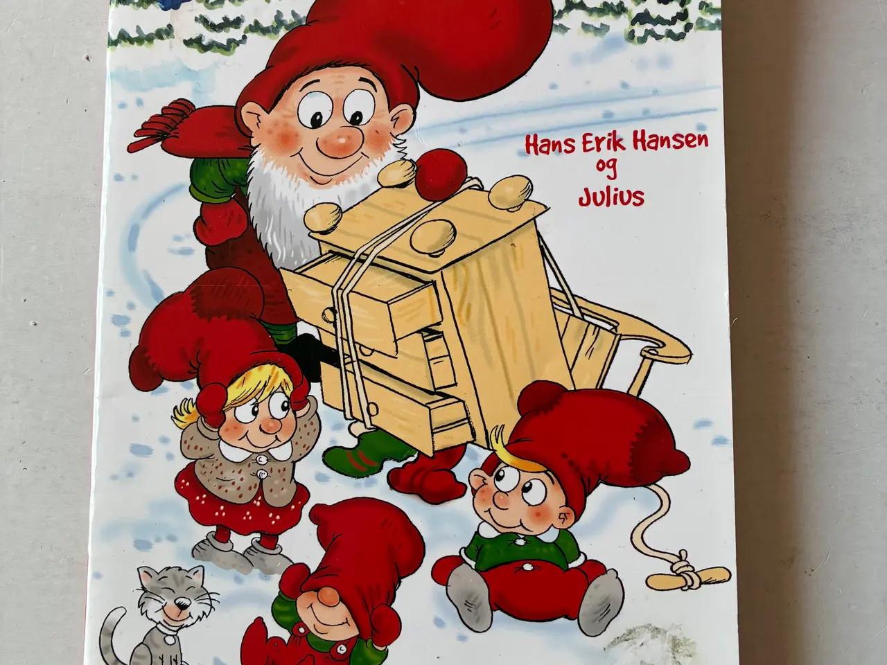 Billede 1 - Julekalender, mal selv + eventyr i 24 afsnit