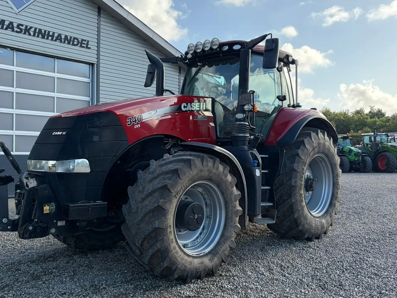 Billede 5 - Case IH MAGNUM 340 Med frontlift og kun 3730timer. Gård traktor
