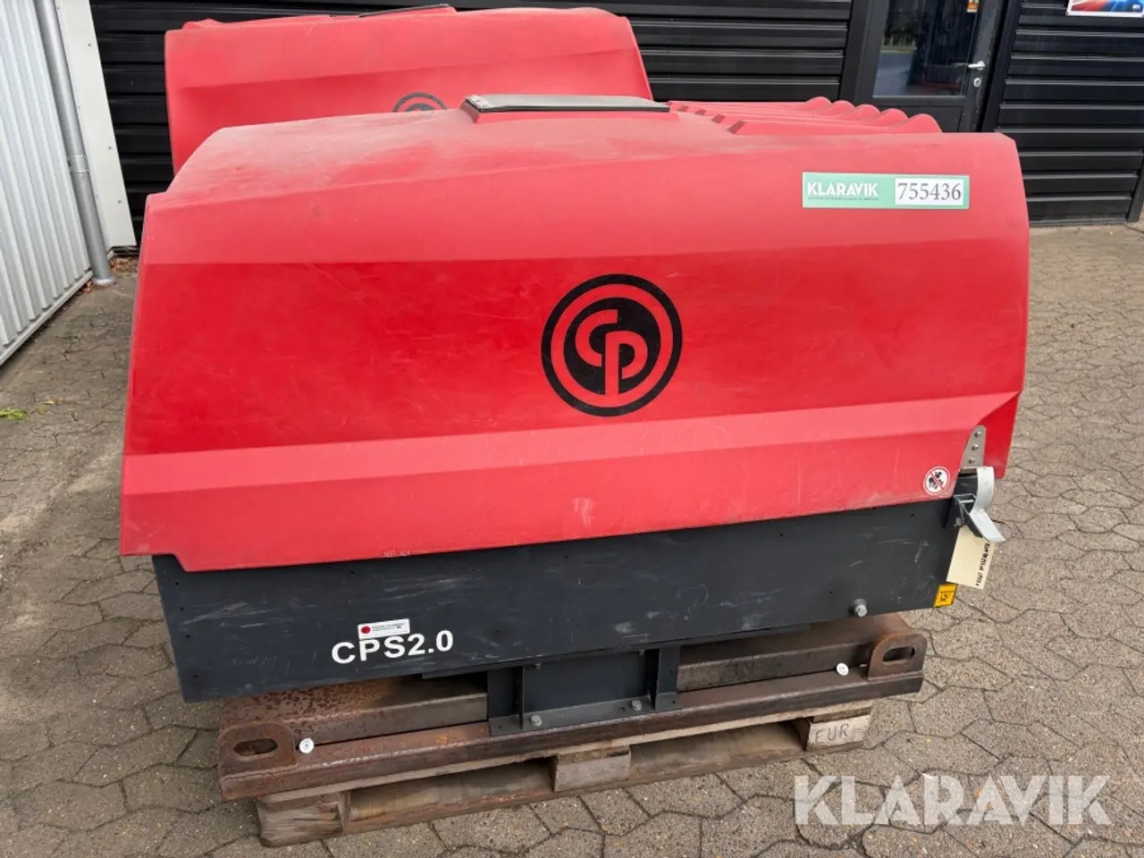 Billede 6 - Mobilkompressor Chicargo Pneumatic CPS2.0 - på gaffellommer