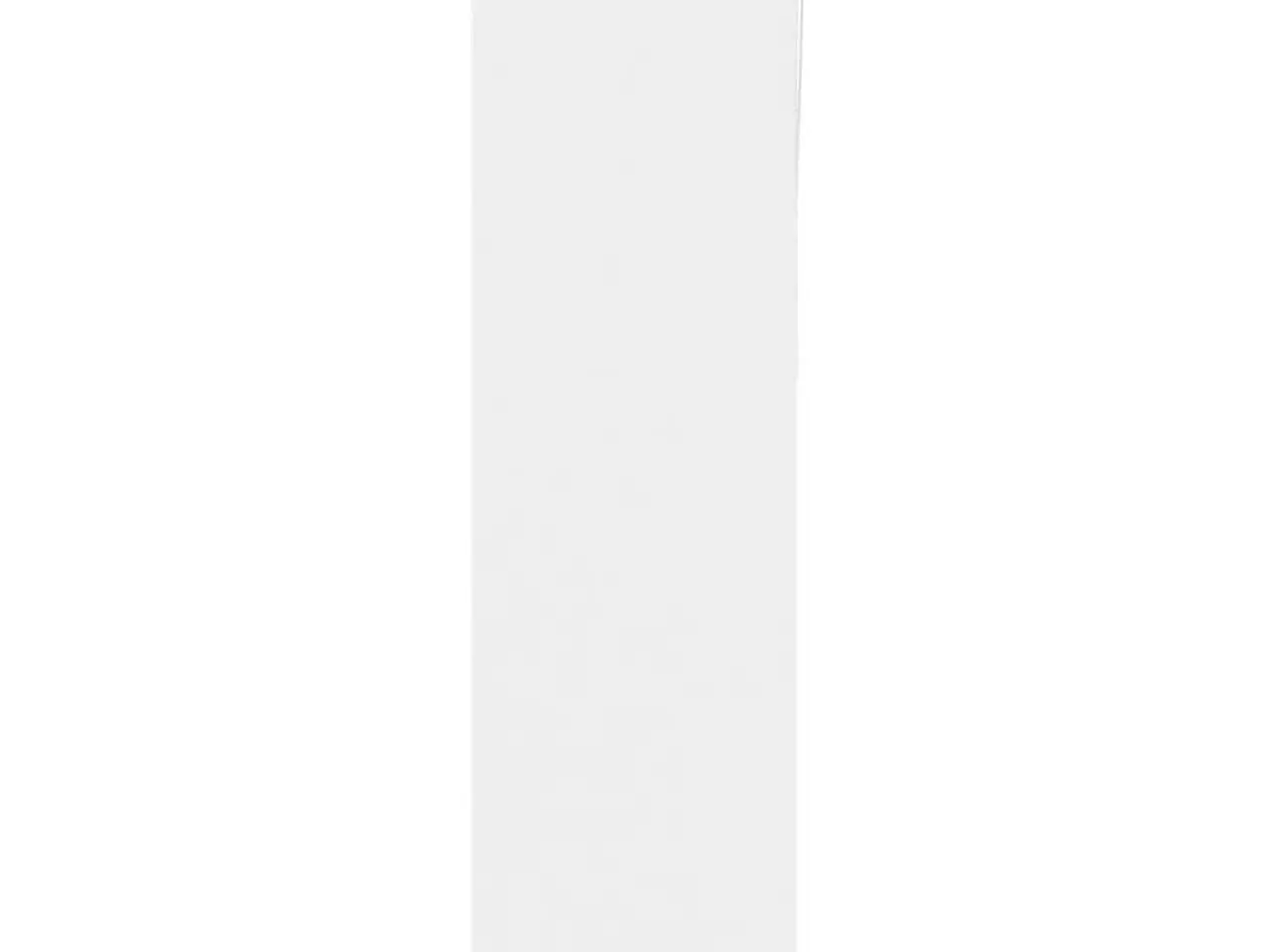 Billede 3 - Mørklægningsrullegardin 75×210 cm - stofbredde 70,7 cm, hvid polyester