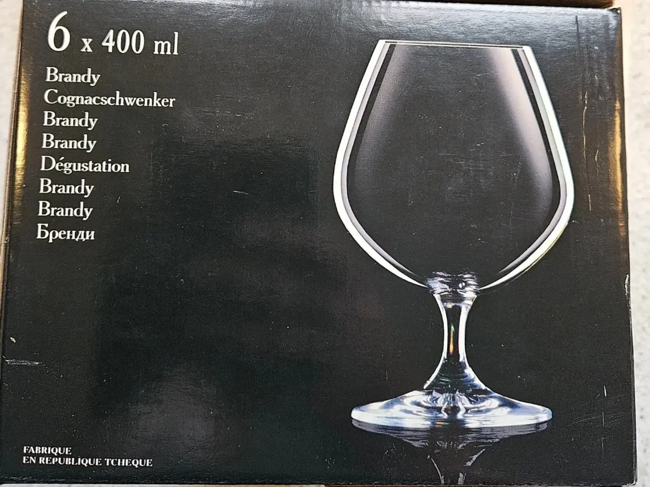 Billede 2 - Cognac glas, Bohemia