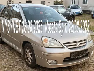 Suzuki Liana 1.3 4dørs, høj indstigning, Nysynet !